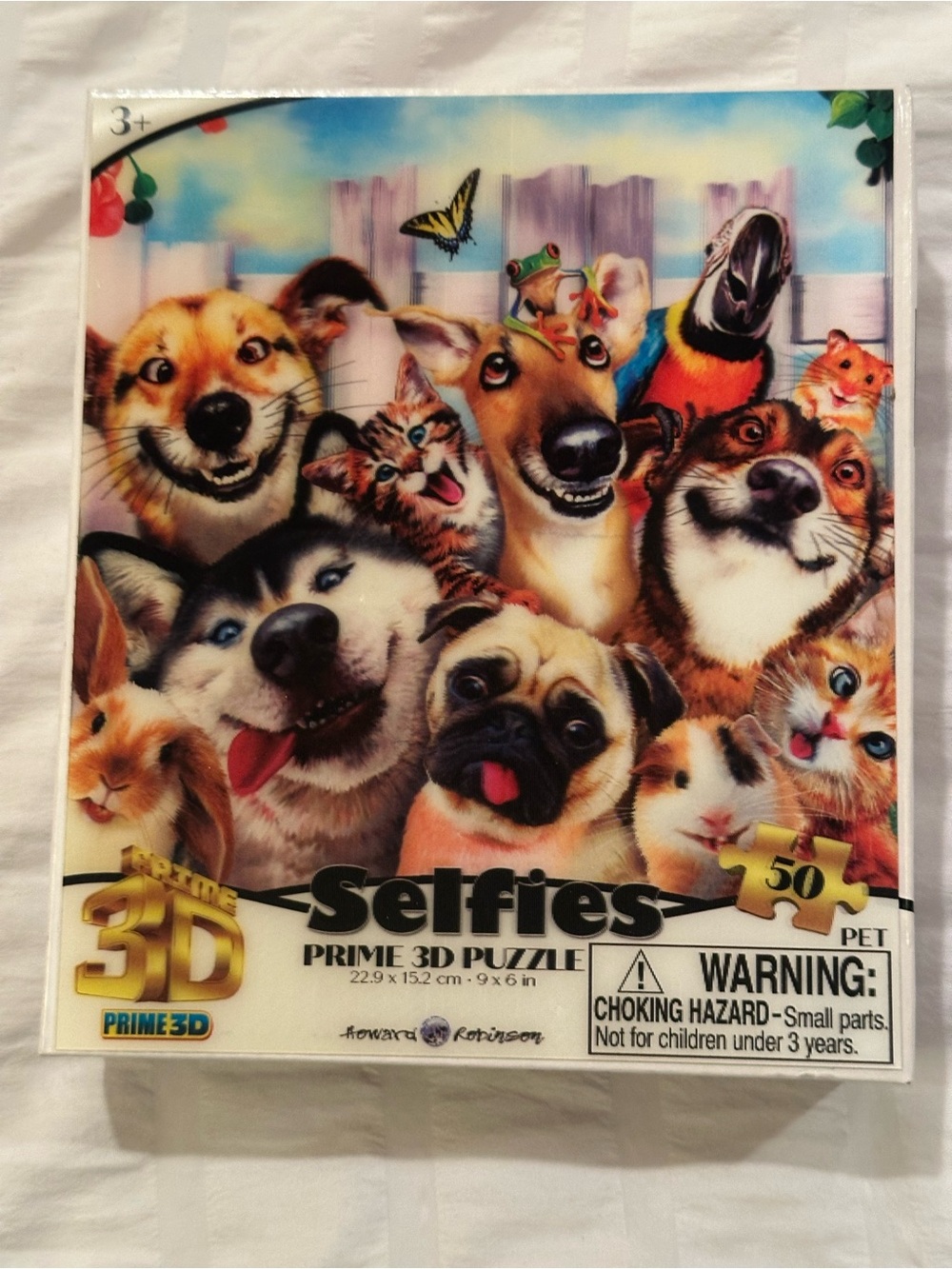 💥 $5 if bundled - Pet Selfies Prime 3D Puzzle Game Dog & Pet Puzzle 50 Pieces
